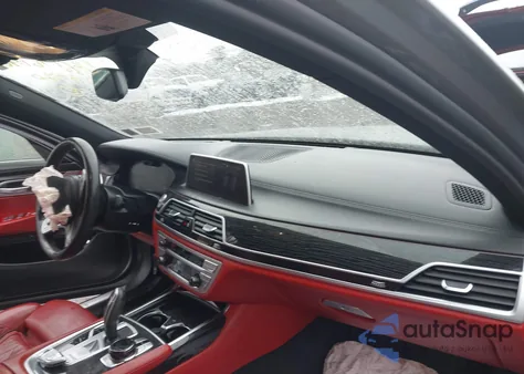 2022 BMW 750 I xDrive z USA, uszkodzony, nr VIN WBA7U2C05NCJ06571